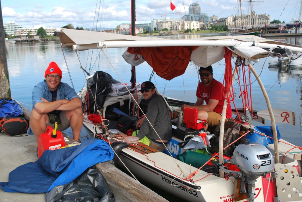 race to alaska, r2ak, victoria, team bunny whaler, team excellent adventure, ashlyn brown