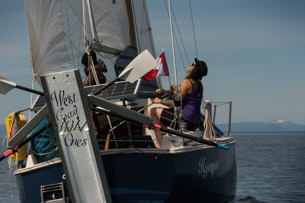 race to alaska, r2ak, ketchikan, team west coast wild ones, liv von oelreich