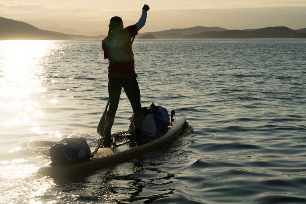 r2ak, race to alaska, team heart of gold, karl kruger, SUP, liv von oelreich