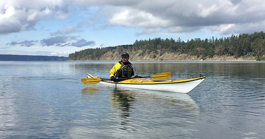 Team Arm & Leg R2AK 2019 kayak