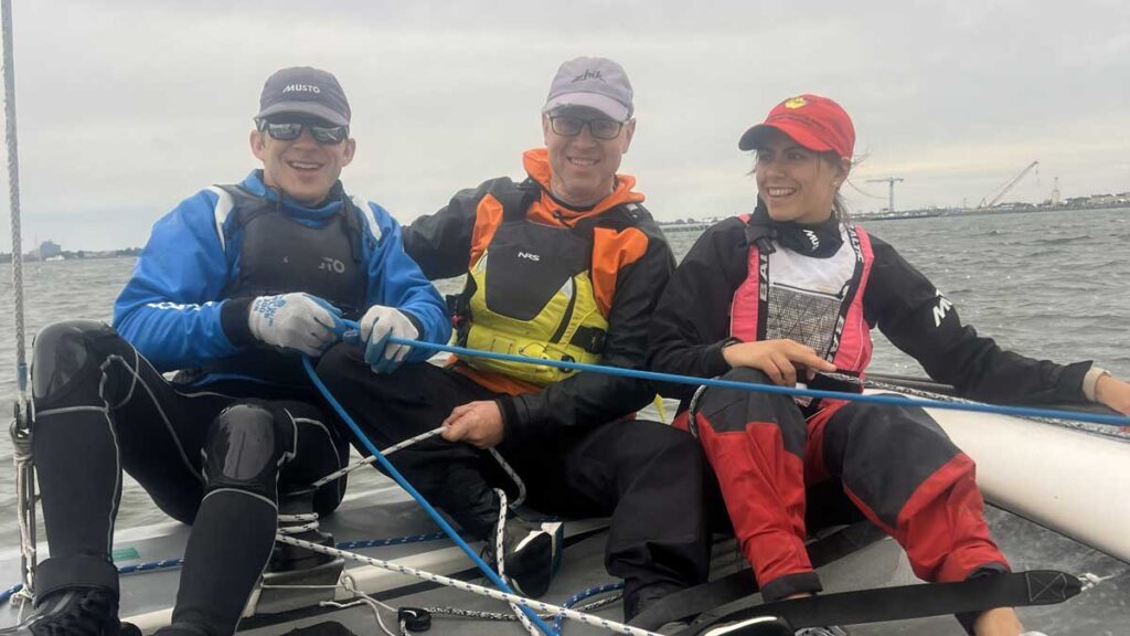 John Kaila Chris September Training