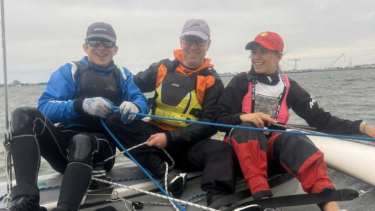 John Kaila Chris September Training